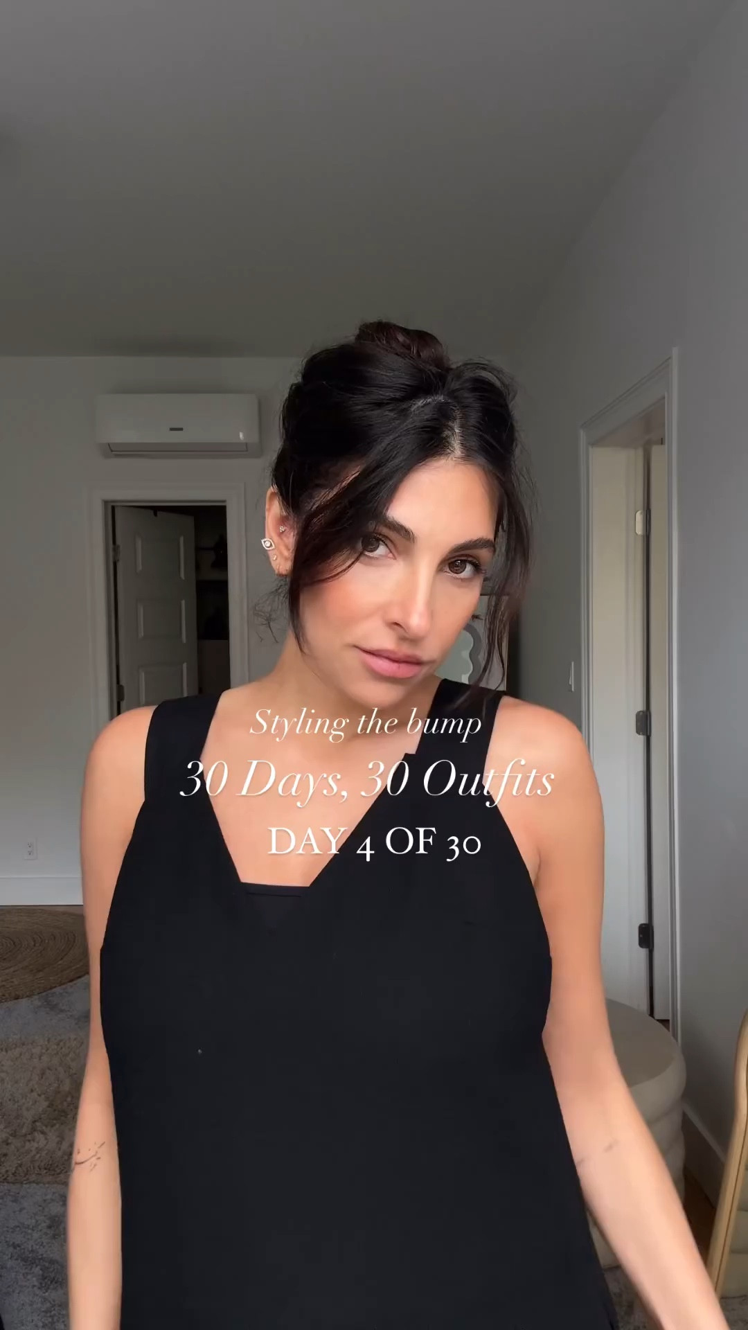 Styling the bump: 30 days, 30 outfits. Day 4 of 30 🖤

outfit inspiration, autumn outfit, pregnancy fashion, scarf, dries van noten coat, bottega veneta mules, black dress, COS, checkered scarf, Nederland.

#LTKSeasonal #LTKeurope #LTKbump