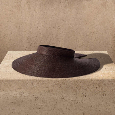 Janessa Leone Birdie Visor - Chocolate | James Perse (US)