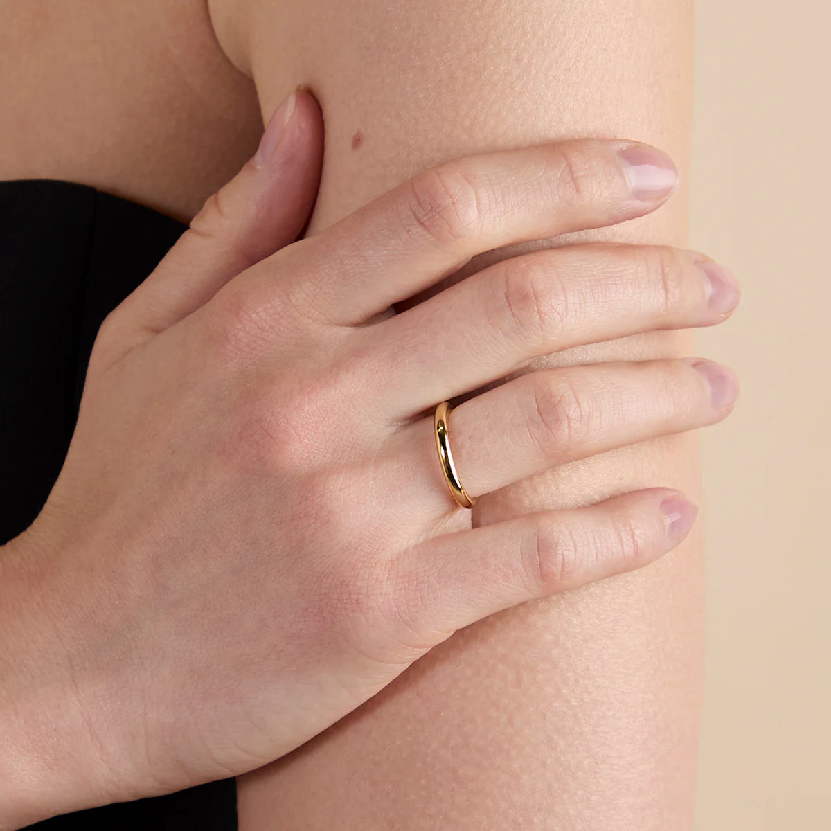 Essential Stacking Ring in Gold | Astrid & Miyu UK