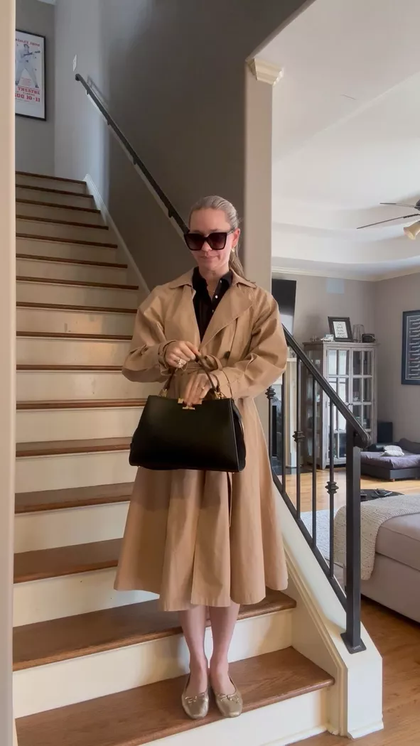 Belted Trench Coat in Drapey Twill curated on LTK Belted Trench Coat in Drapey Twill curated on LTK