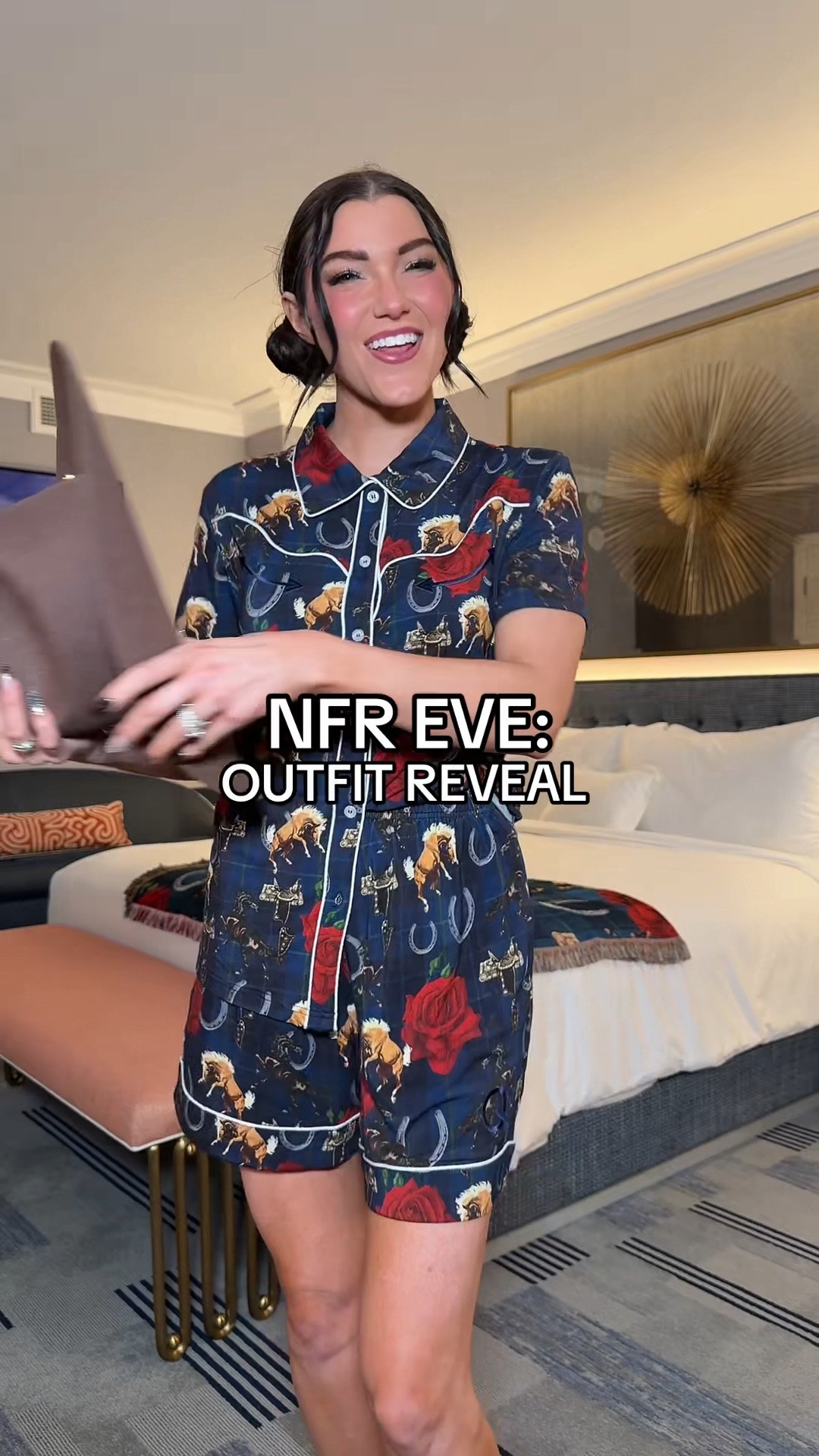 NFR EVE! 


#LTKHoliday #LTKgrwm #LTKootd