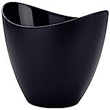 Ou Premium Design MW 3770-PT Wave, Set of 6-21 oz, Black Bowl | Amazon (US)