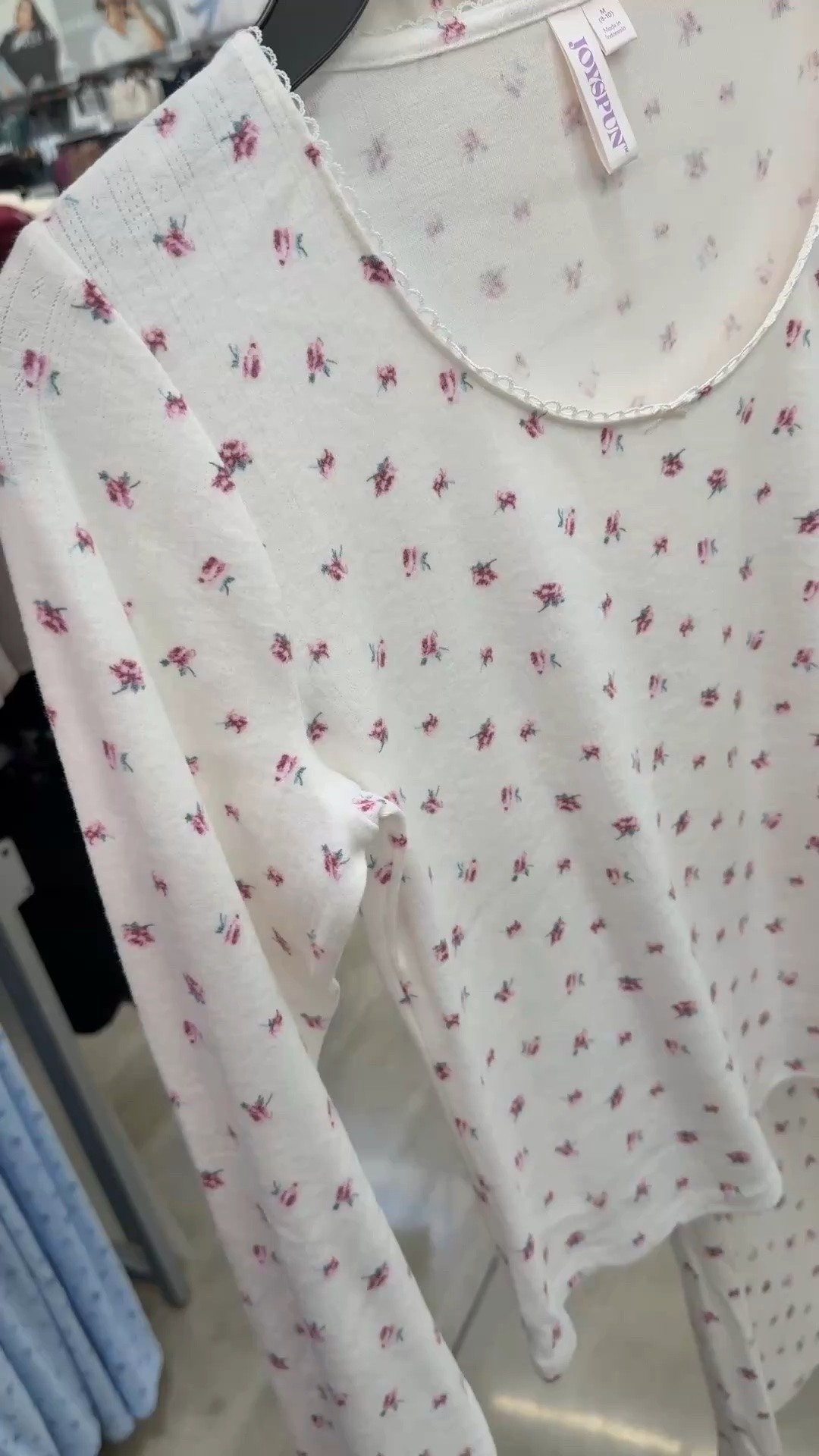 Joyspun pointelle long sleeve shirts and matching pants sleep wear for women, check them out @Walmart ! 💁🏻‍♀️💕

Linking them here also 🔗🛍️