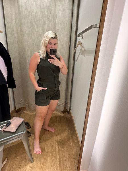 What do we think of this romper from Athleta? Wearing a six but feel like I need a bigger size🥰

It is all about fit friends not a number🥰💗

#LTKMidsize #LTKFindsUnder100 #LTKStyleTip