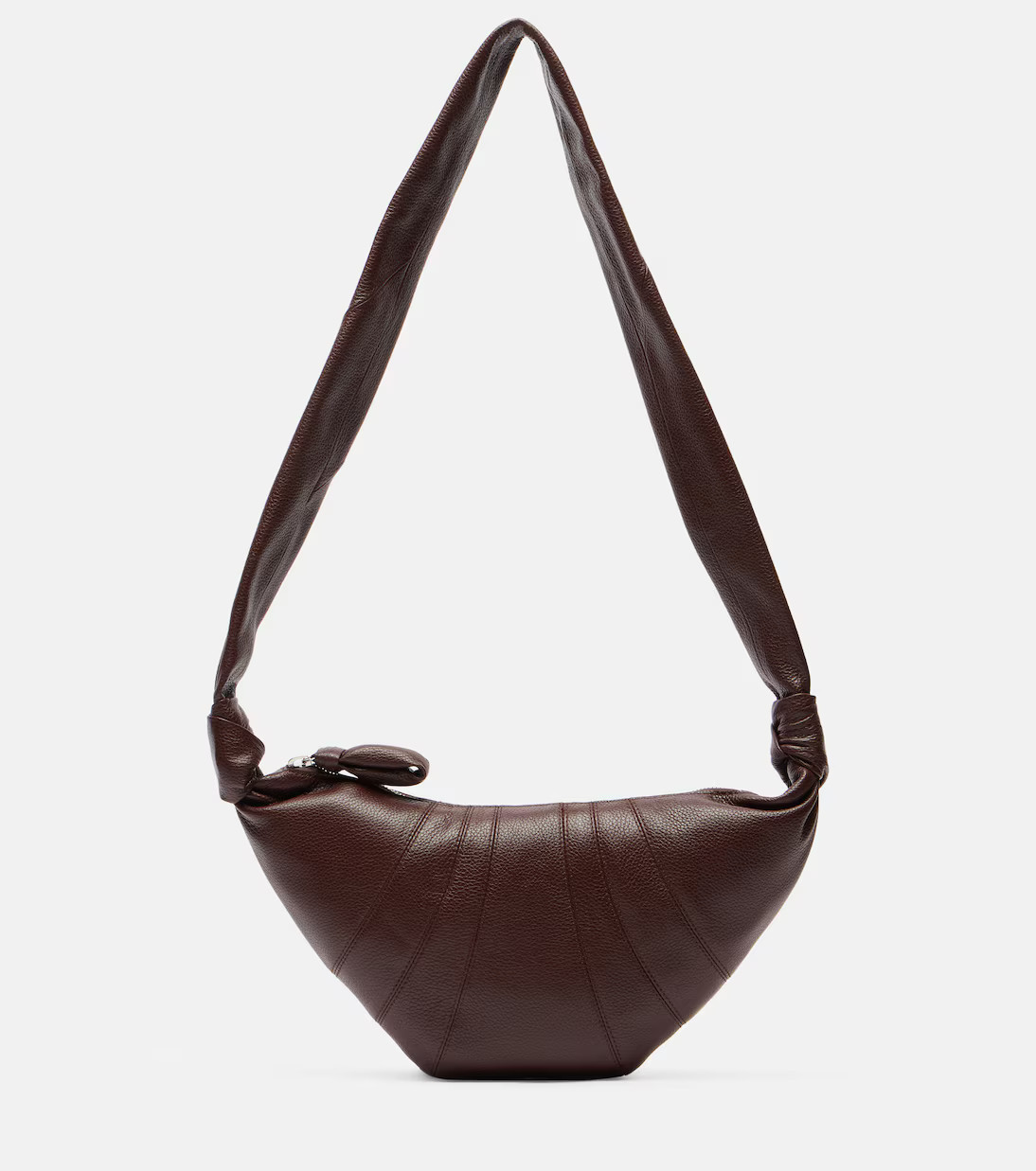 Croissant Small leather shoulder bag | Mytheresa (US/CA)