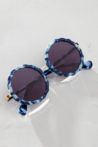 Lele Sadoughi Paros Round Sunglasses | Free People (Global - UK&FR Excluded)