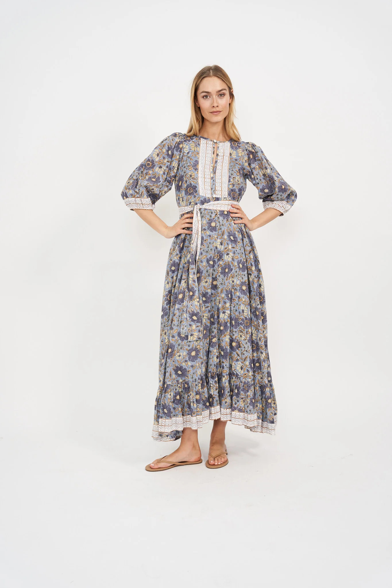 House Dress - Orsay Floral Blue Indigo | Marea