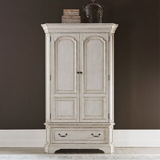 Abbey Road Procelain White Armoire | Bed Bath & Beyond