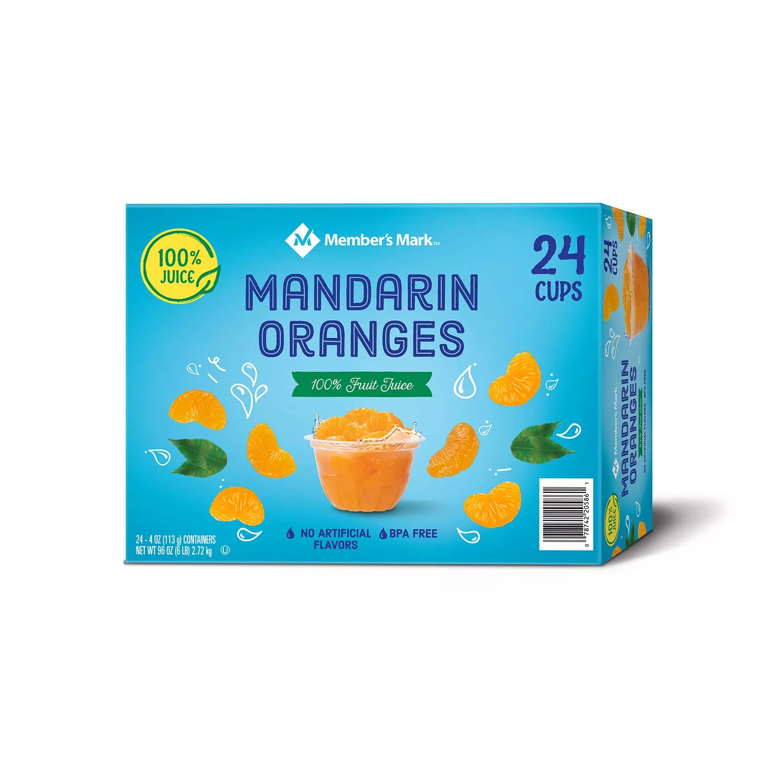 Member's Mark Mandarin Oranges (4 oz., 24 ct.) | Sam's Club