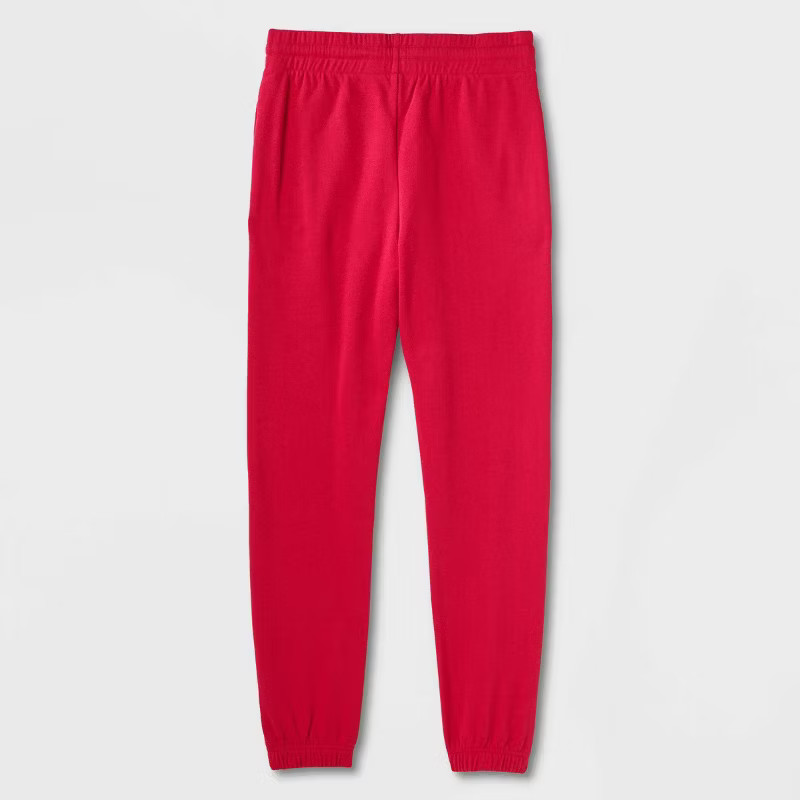 Adult Rudolph Graphic Jogger Pants - Red | Target