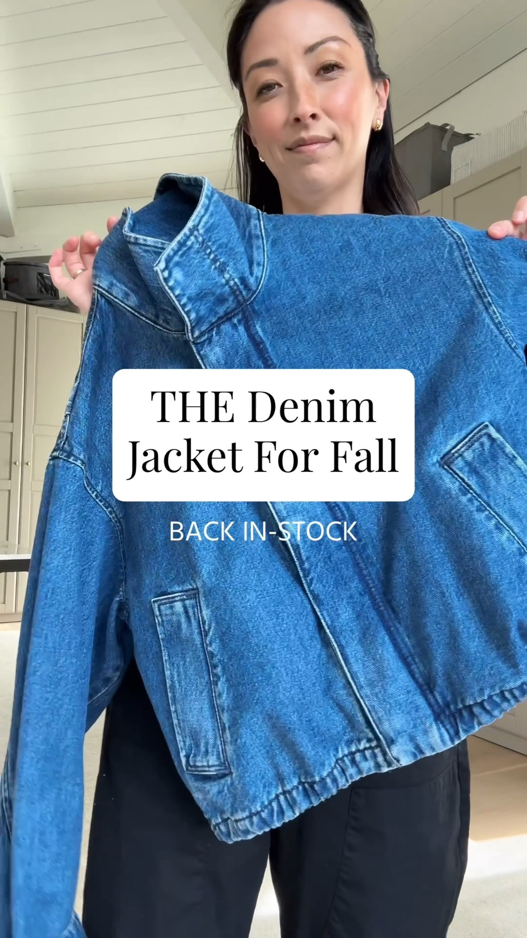 The perfect denim bomber jacket. I sized up to a small for a roomier fit. 

Madewell denim jacket small 
J.Crew tee small - sold out, linked similar
Pistola poplin pants xs - sold out, linked similar 
Loeffler Randall flats 5.5 
Mansur Gavriel tote - color is sold out 
Polo Ralph Lauren hat 
Quince earrings 
Dorsey James necklace 15"

#LTKgrwm #LTKmomlife #LTKPetite