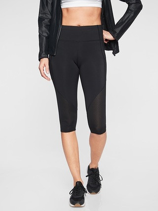 Contender Mesh Crop | Athleta