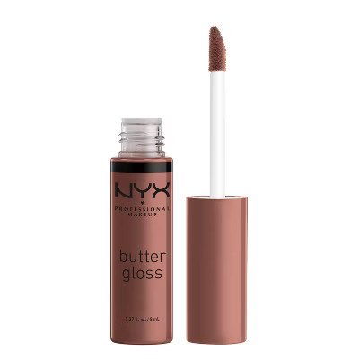NYX Professional Makeup Butter Lip Gloss - 46 Butterscotch - 0.27 fl oz: Liquid, Shine Enhancing, Single Container | Target