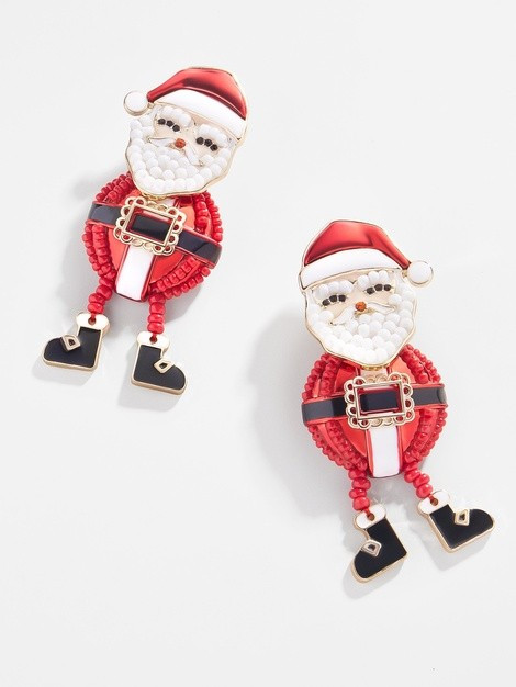 Santa Claus Statement Earrings | BaubleBar (US)