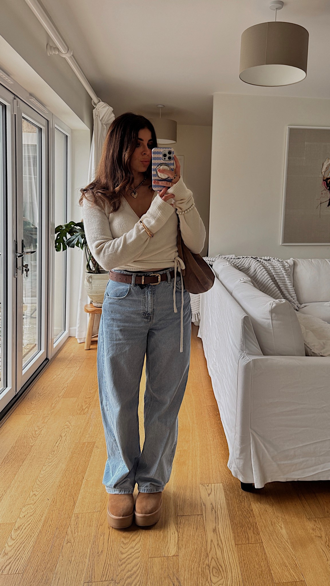 Ballet cardigan and barrell jeans with Uggs for the perfect winter outfit 

#LTKwinter #LTKeurope #LTKuk