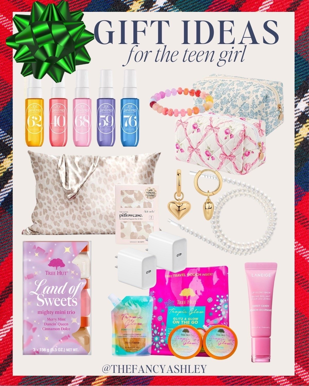 Gift ideas for the teen girl? Got 'em! Obsessed with these cute finds. That pearl charger cord is perfection. And those charm earrings? Darling! Even better—stash all these goodies in the fab quilted makeup bags. Love! Teen gifts | gift guide | gifts for her | teen girl gifts | holiday gifts | stocking stuffers

#LTKHoliday #LTKSeasonal #LTKGiftGuide