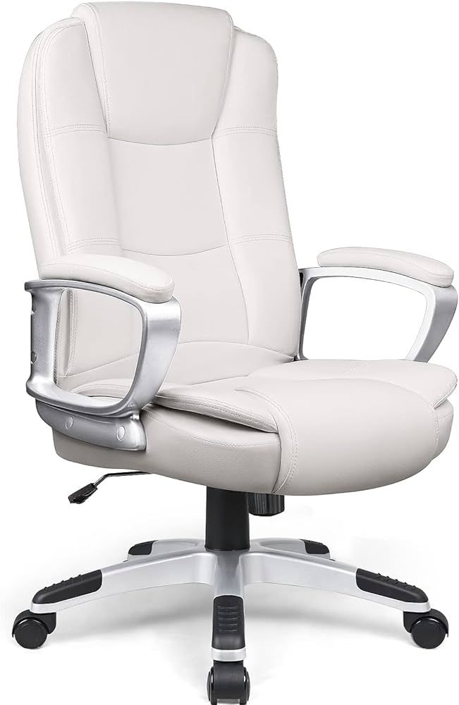 LEMBERI Office Desk Chair, Big and Tall Managerial Executive Chair, High Back Computer Chair, Erg... | Amazon (US)