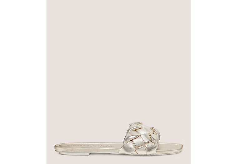 BRAIDA FLAT SLIDE | Stuart Weitzman (US)