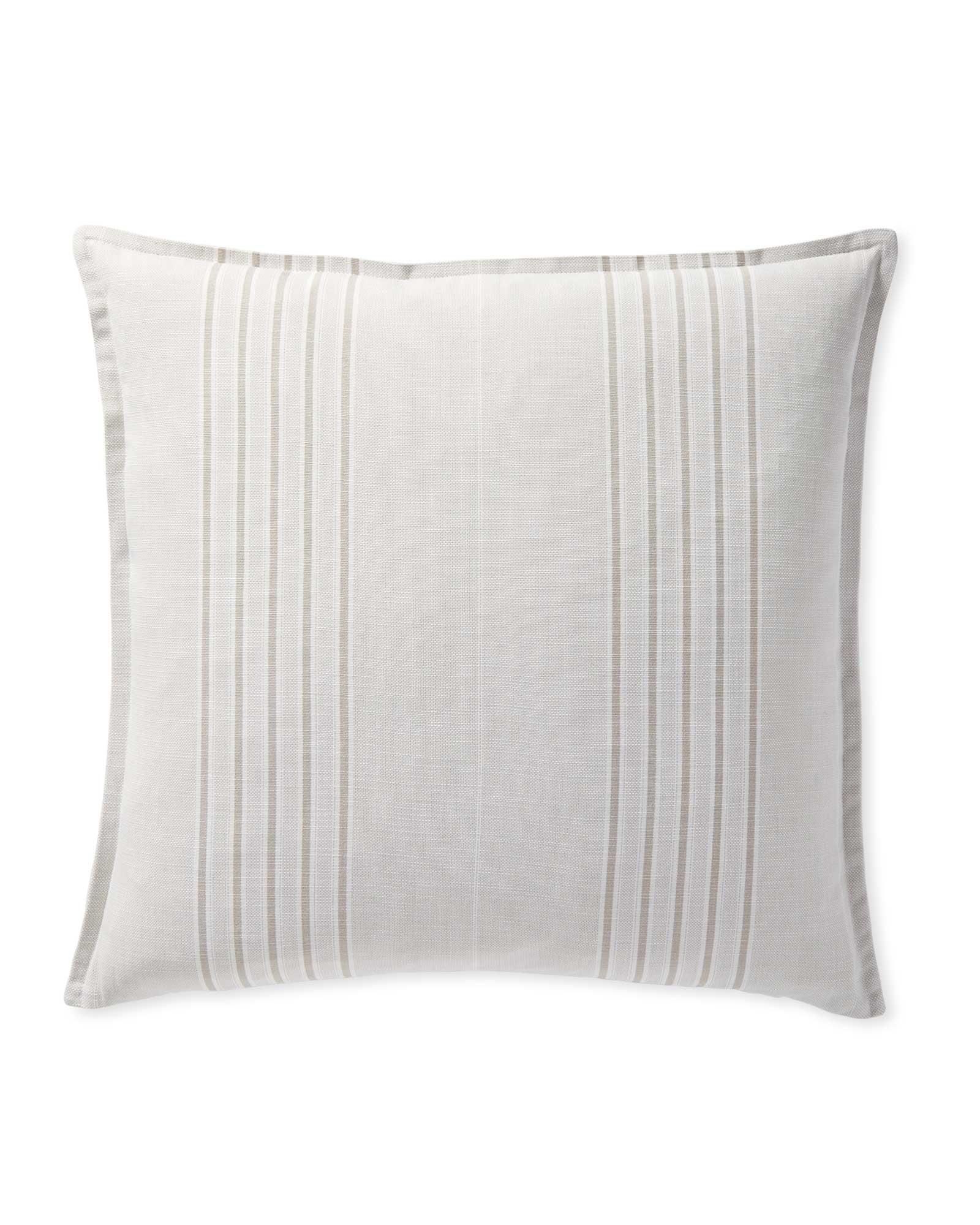 Perennials Lake Stripe Pillow Cover | Serena and Lily