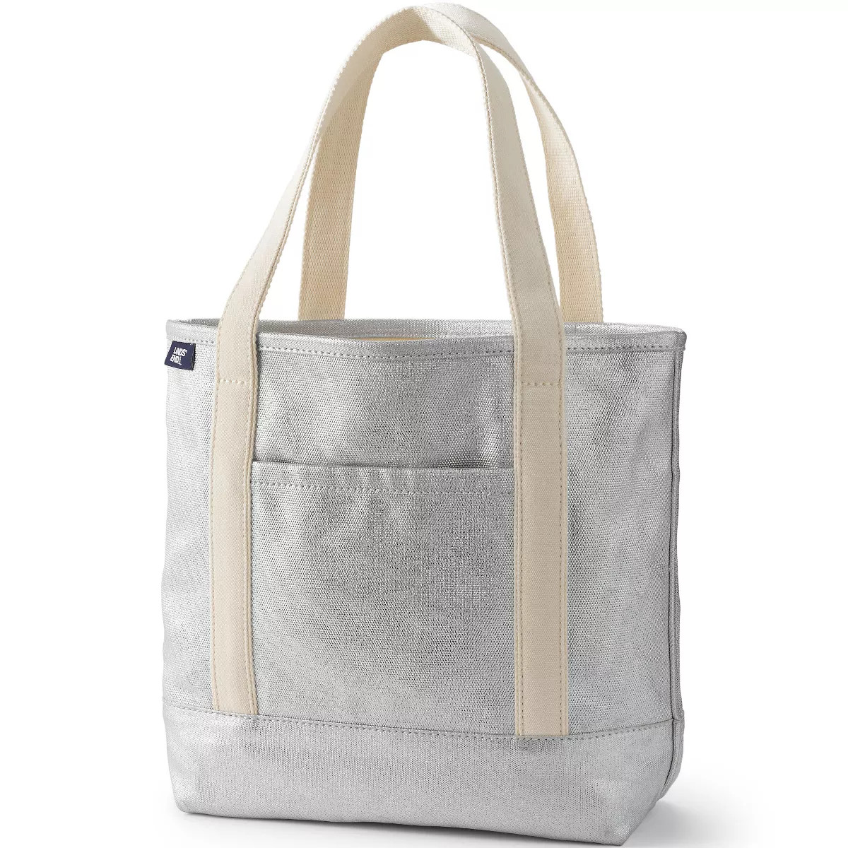 Lands' End Open Top Canvas Tote Bag | Target