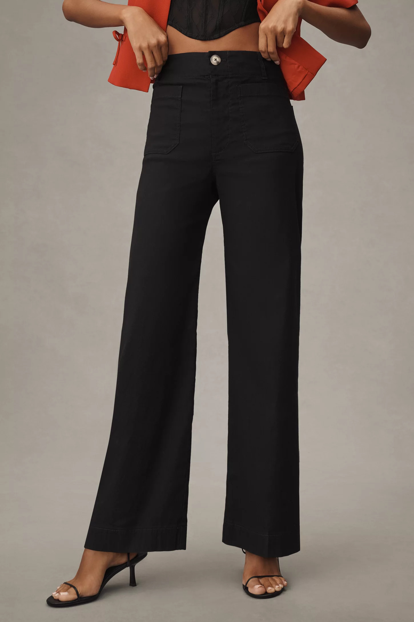 The Colette Full-Length Wide-Leg Pants by Maeve | Anthropologie (US)