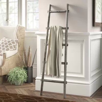 Lianes 5 Step 5 ft Decorative Blanket Ladder | Wayfair North America