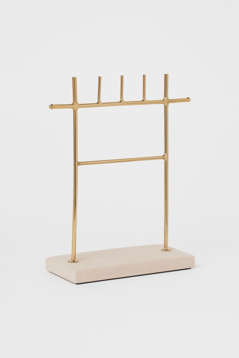 Metal and Sandstone Jewelry Stand | H&M (US + CA)