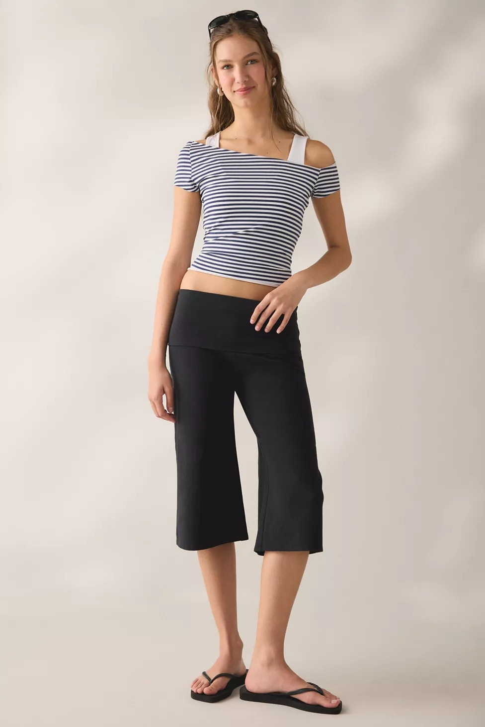 Out From Under Bec Asymmetric Cold Shoulder Tee | Urban Outfitters (US and RoW)