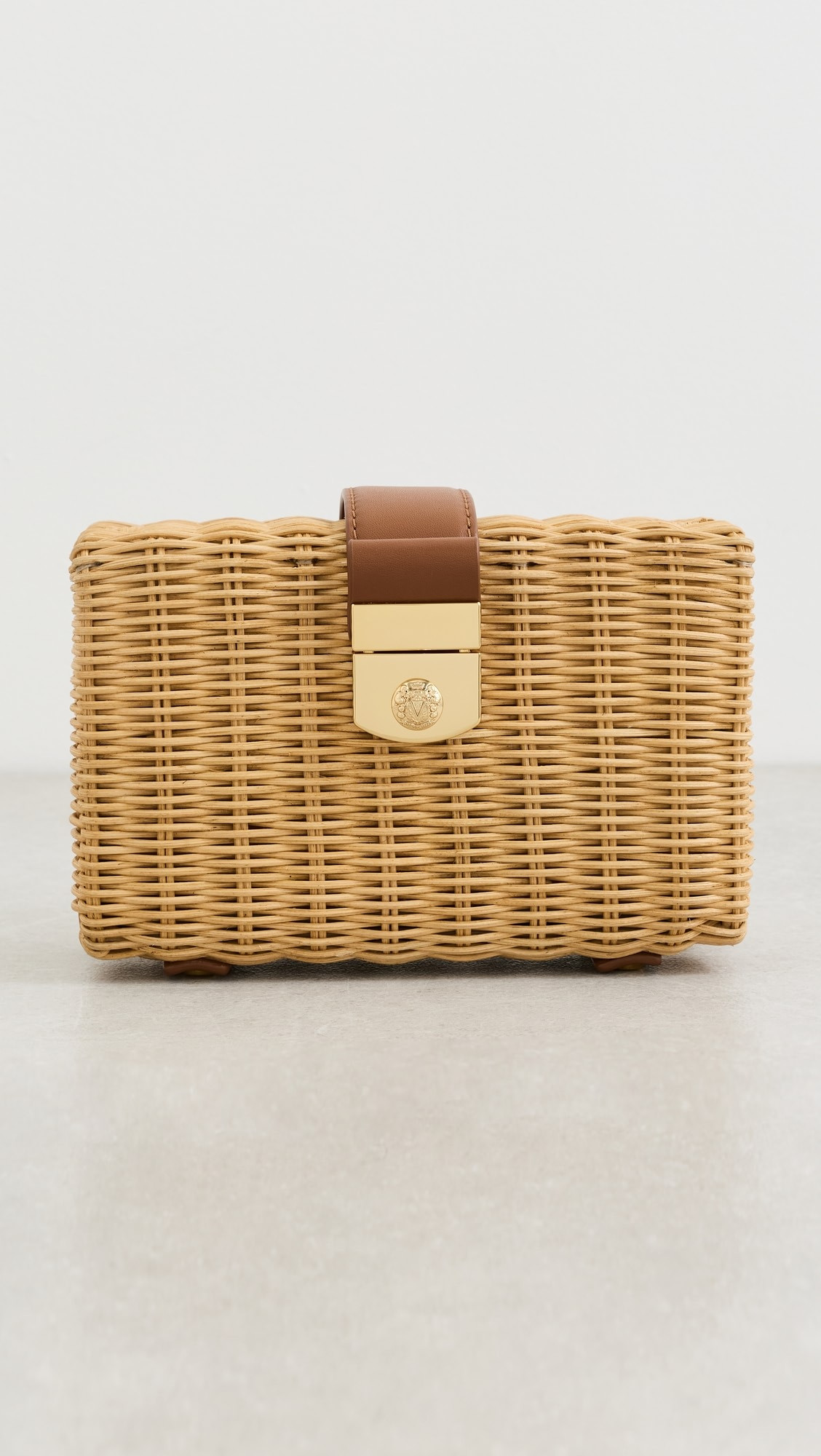 Veronica Beard Lock Box Trap Clutch | Shopbop