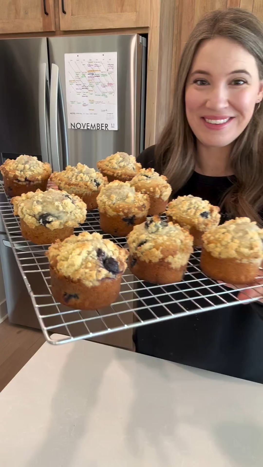 🫐Comment “Bakery” for this healthier Bakery Style Blueberry Muffin recipe and to download my entire guide of Breakfast freezer Stock recipes.

I started doing this over ten years ago and it makes such an impact on my stress levels that I’ve now built over 30+ recipes into our rotation.

Not only does this save me time it also is a big help financially! I save tons of money, im not cooking every morning, and my kids are getting a truly healthy breakfast without any yucky ingredients! 

#pumpkinseason #blueberrymuffins #proteinmuffin #breakfastideas #itswhatsforbreakfast #breakfastclub #holidaybaking