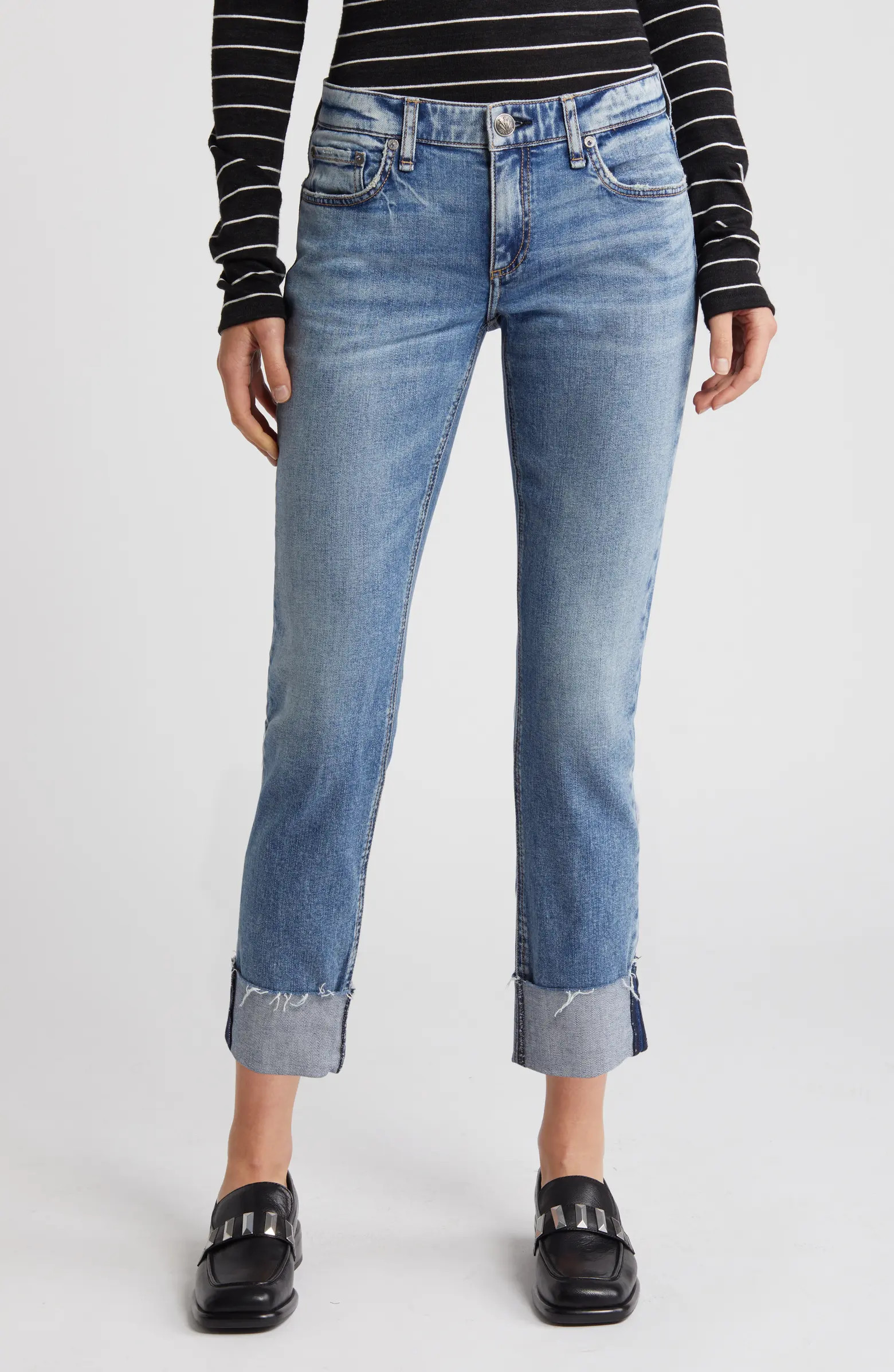 rag & bone Dre Low Rise Slim Boyfriend Jeans | Nordstrom | Nordstrom
