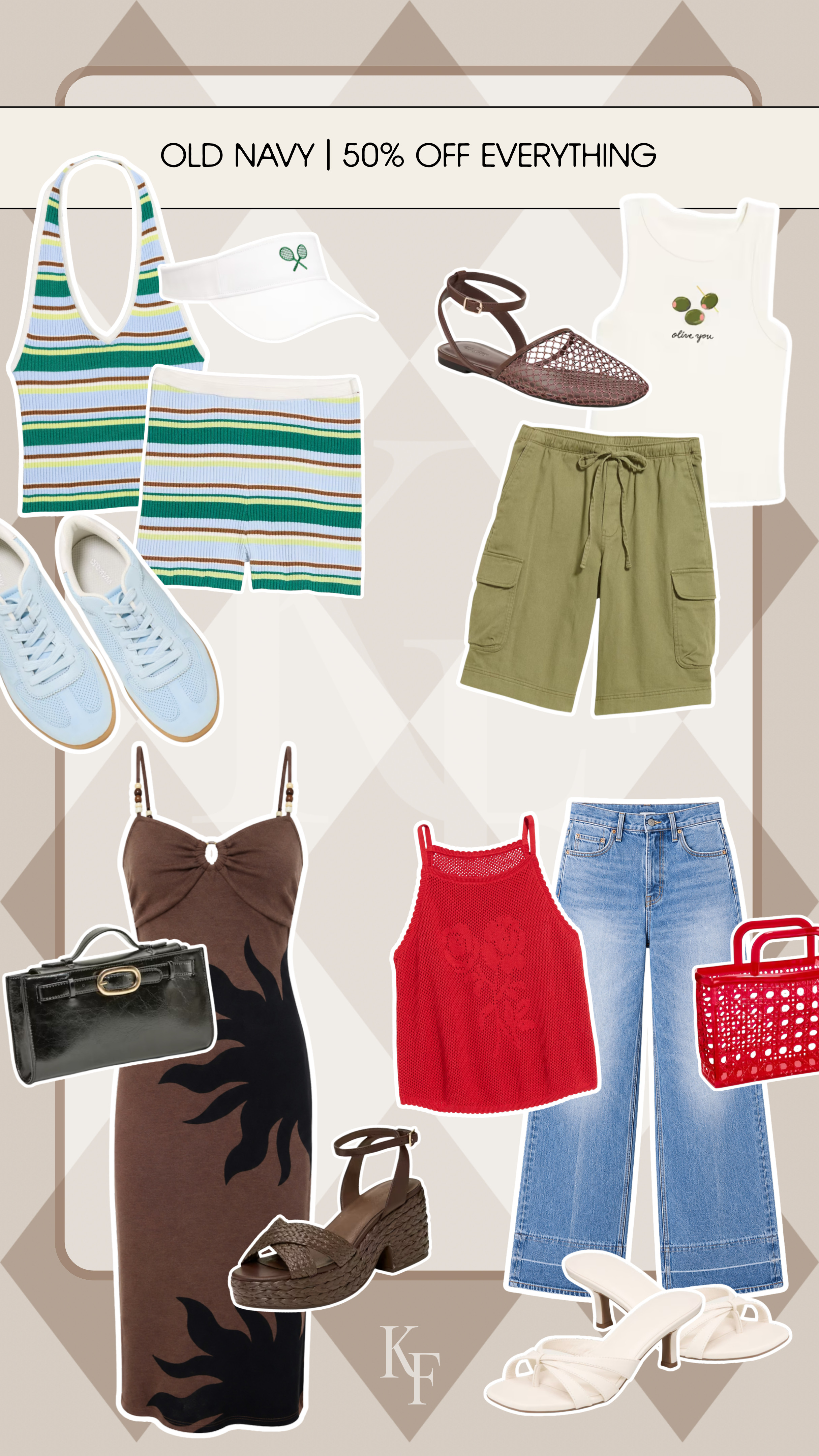 EVERYTHING at Old Navy is 50% off...RUN dont walk!!

Tomorrow is the last day to get your summer outfits on discount!


Summer Outfit Inspo, Date Night Fits, Casual Wear, Sporty Chic

#LTKSeasonal #LTKSaleAlert