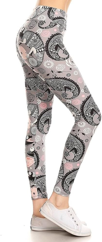 Leggings Depot Yoga Waist REG/Plus Women's Buttery Soft Fashion Leggings | Amazon (US)