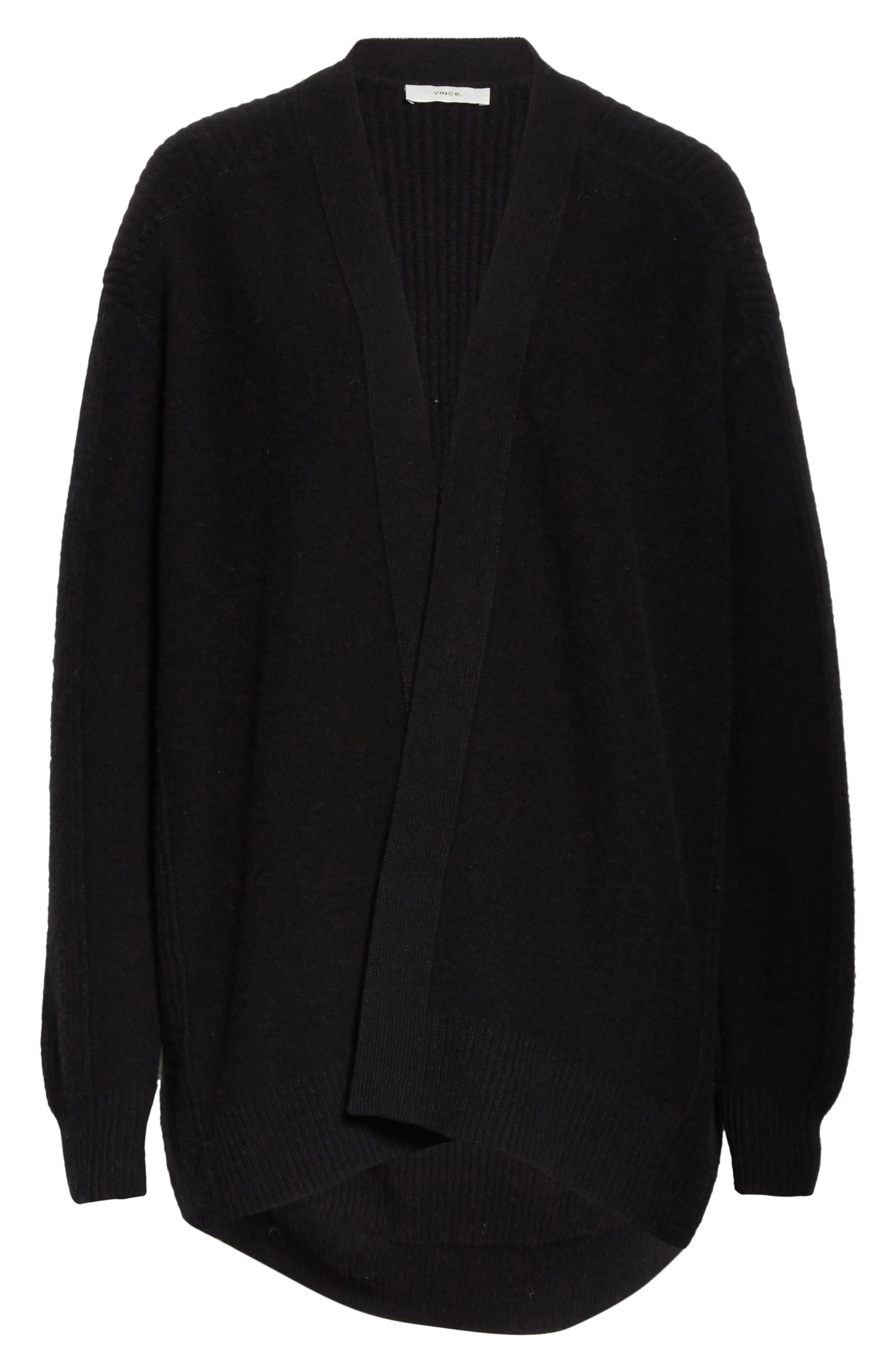 Ribbed Wool & Cashmere Cardigan | Nordstrom