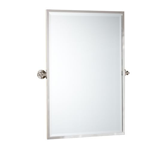Kensington Rectangular Pivot Mirror | Pottery Barn (US)