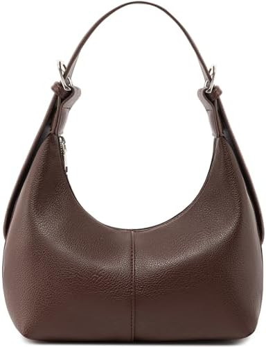 NIUEIMEE ZHOU Hobo Bags for Women Soft Vegan Leather Crescent Shoulder Handbag Slouchy Tote Cross... | Amazon (US)