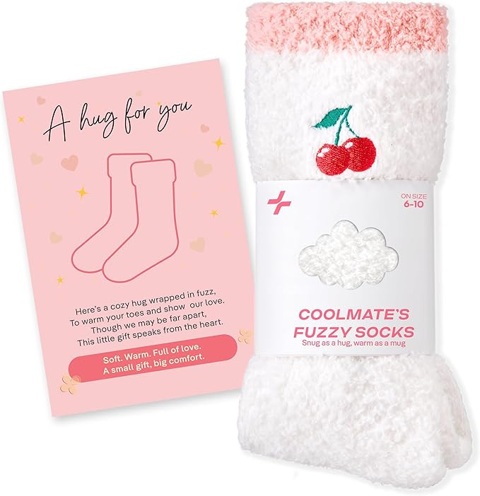 CoolMate GLOBAL Fuzzy Socks for Women Gift Box, Cozy, Soft, Comfy & Cloud-Like Socks, Plush, Dura... | Amazon (US)