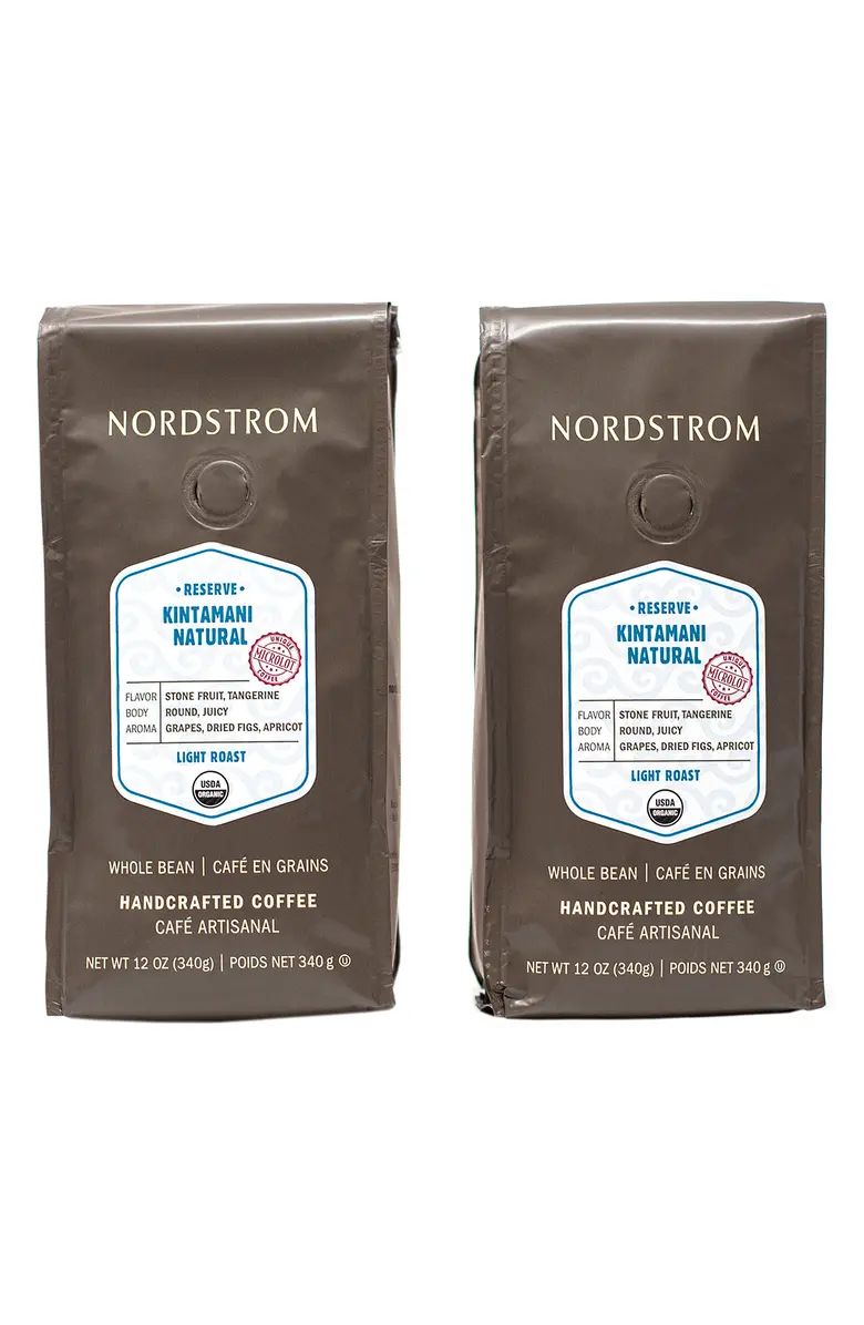 2-Pack Kintamani Natural Light Roast Whole Bean Coffee | Nordstrom