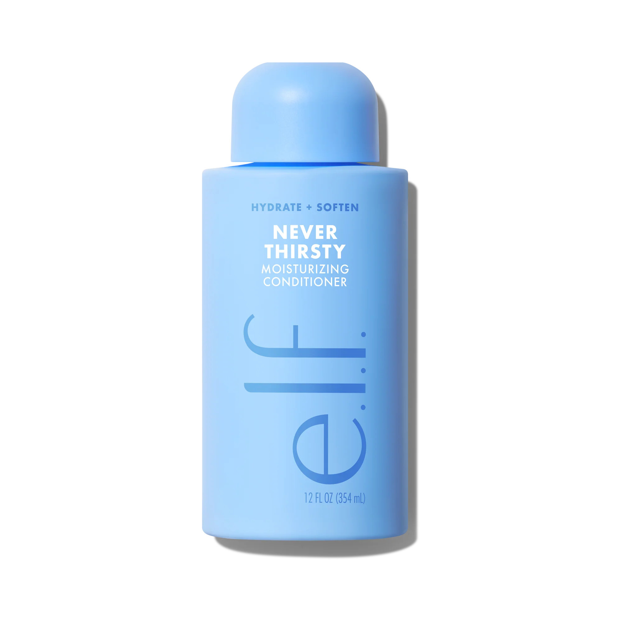 e.l.f. Cosmetics Never Thirsty Moisturizing Conditioner - Vegan and Cruelty-Free Makeup | e.l.f. cosmetics (US)