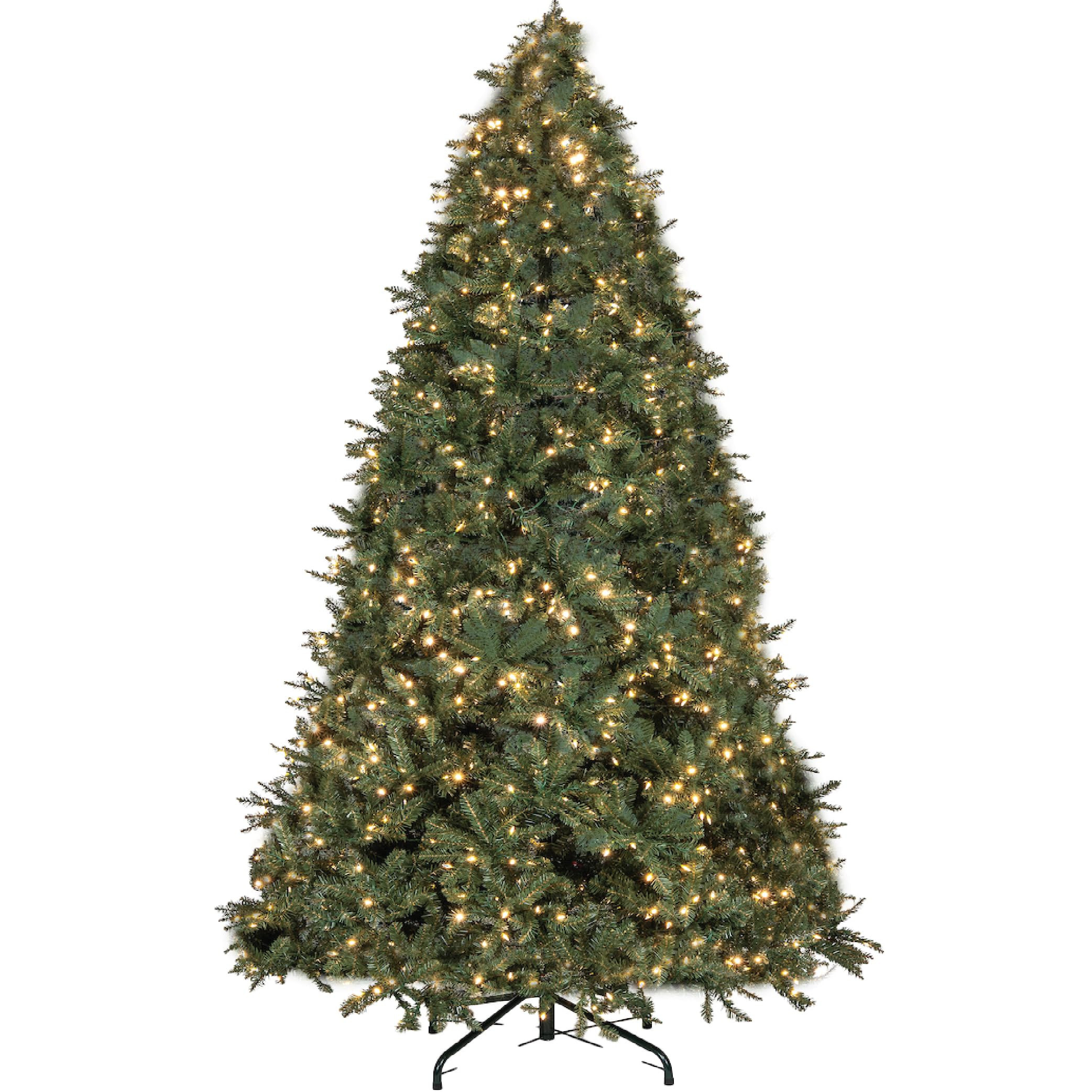 Christmas Tree 10 ft- Pre-Lit White and Multi-Color Premium LED Lights - Artificial Full Christma... | Amazon (US)