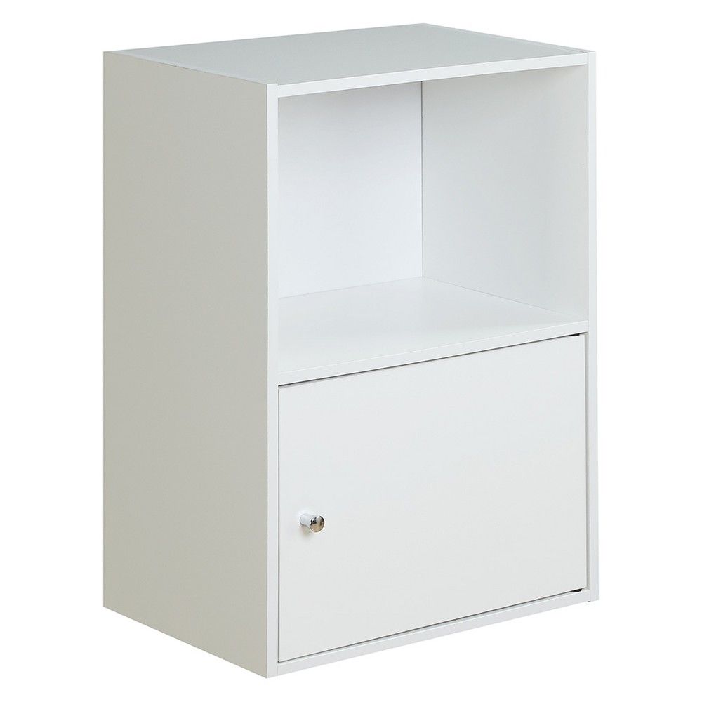 Extra Storage 1 Door Cabinet White - Breighton Home | Target