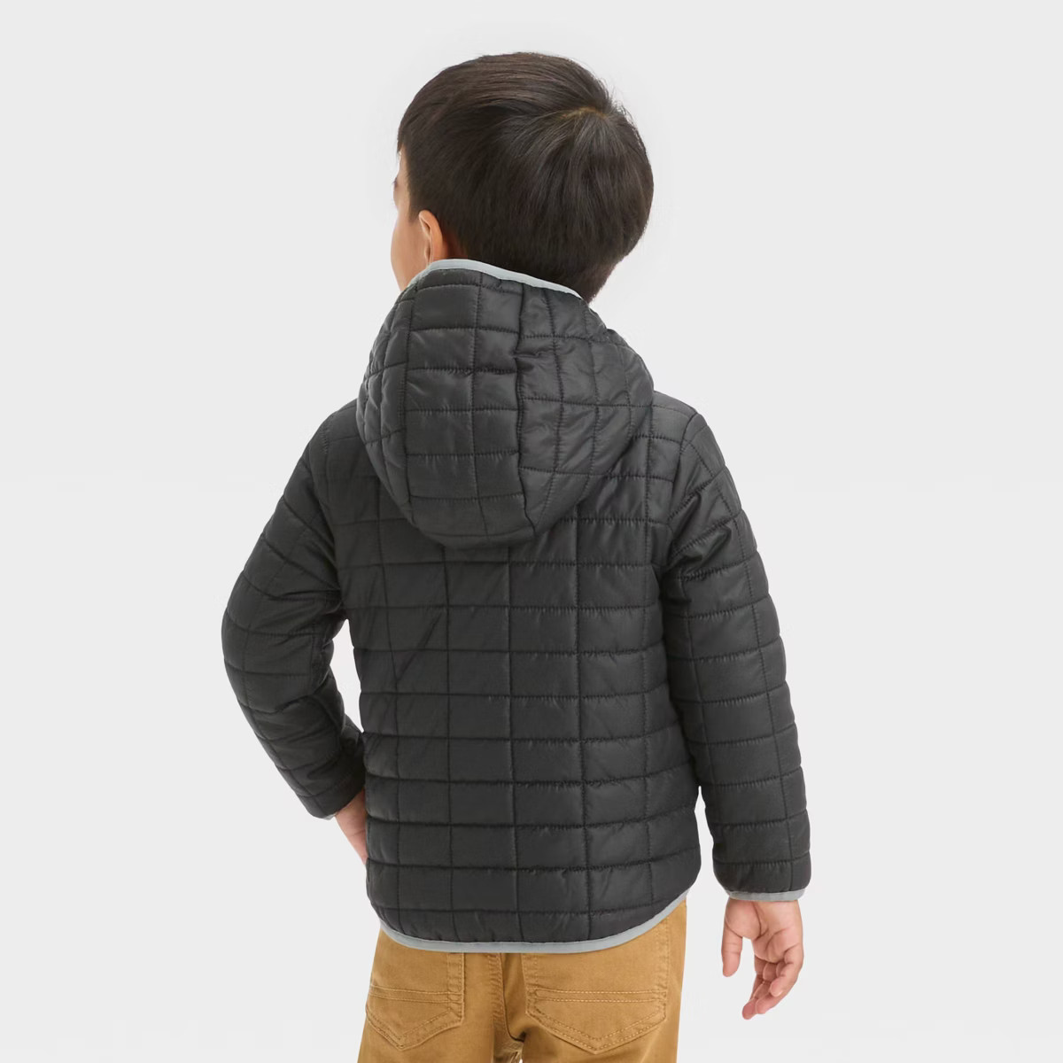 Toddler Puffer Jacket - Cat & Jack™ Black | Target