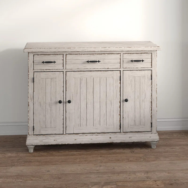 Studio 56'' Wide 3 Drawer Sideboard | Wayfair North America