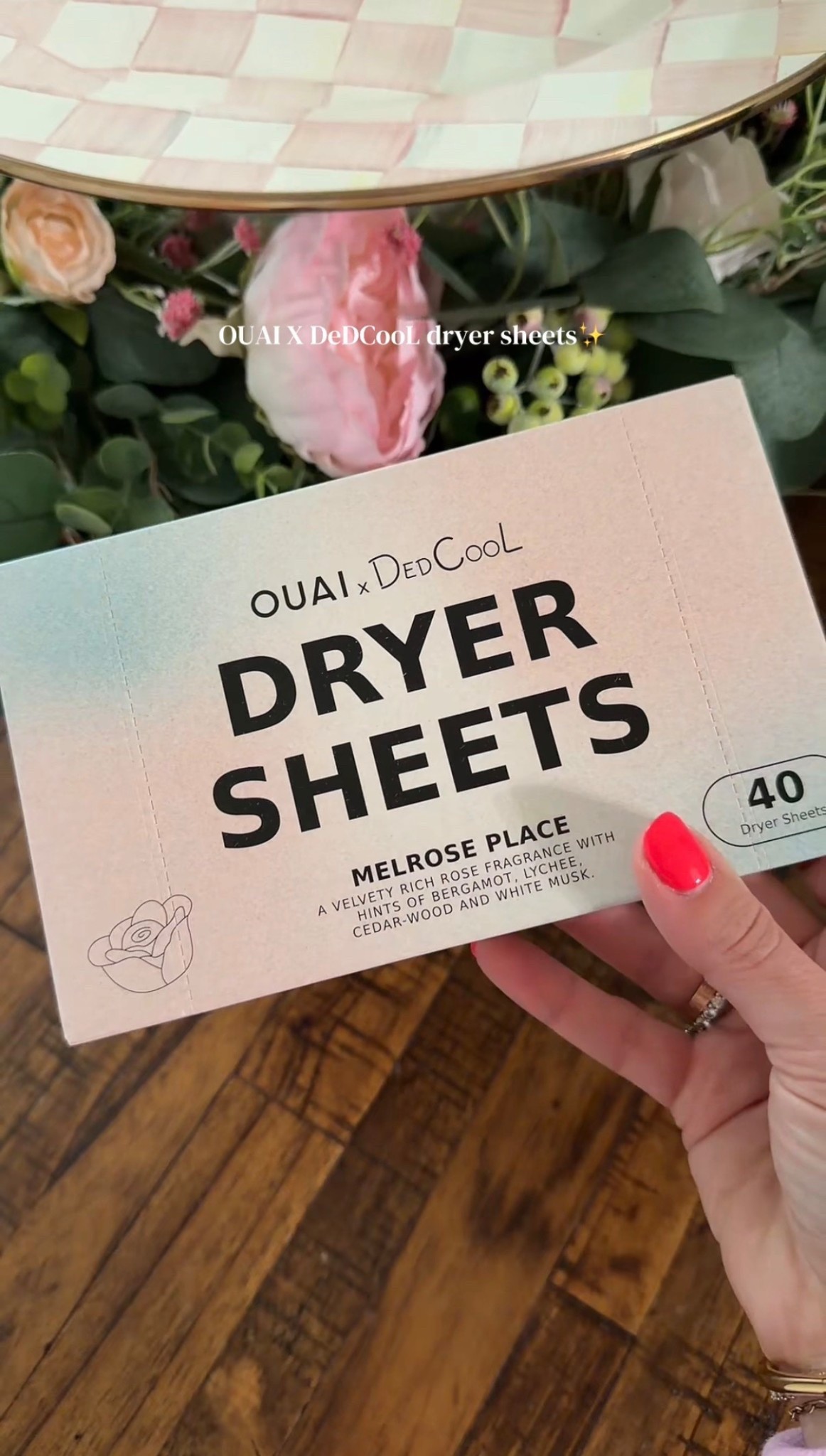 Smells just like the perfume!! 
Dryer sheets 

#LTKHome