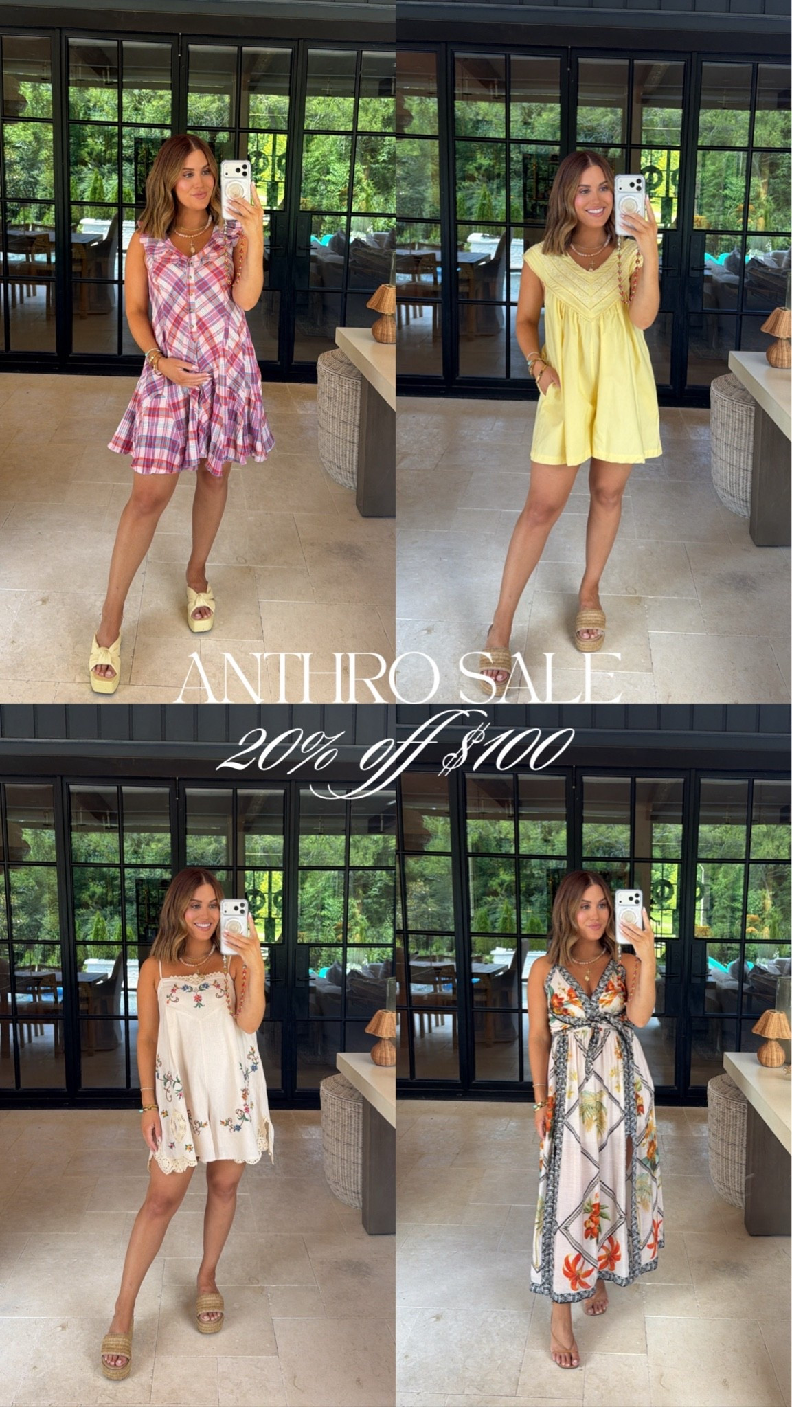 20% OFF orders of $100+ all weekend at Anthropologie with my code ALEXA20 💛 Valid online only— today 6/25 thru Sunday 6/28! || shop my recent order + looks for spring/summer || wearing a xs or small in everything- all my looks are bump friendly! 

Summer outfits || summer dresses || vacation outfits || summer ready || bump friendly dresses || maternity || summer ootd

#LTKBump #LTKSeasonal #LTKootd