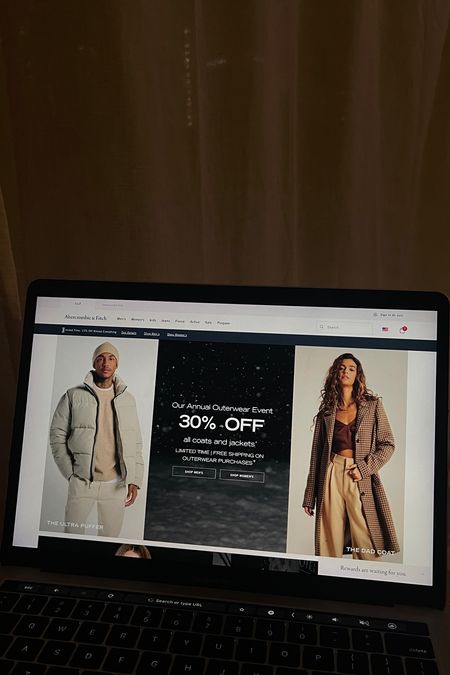 My favorites from the Abercrombie out wear sale — 30% off all coats and jackets, 15% off almost everything else, discount code not required 