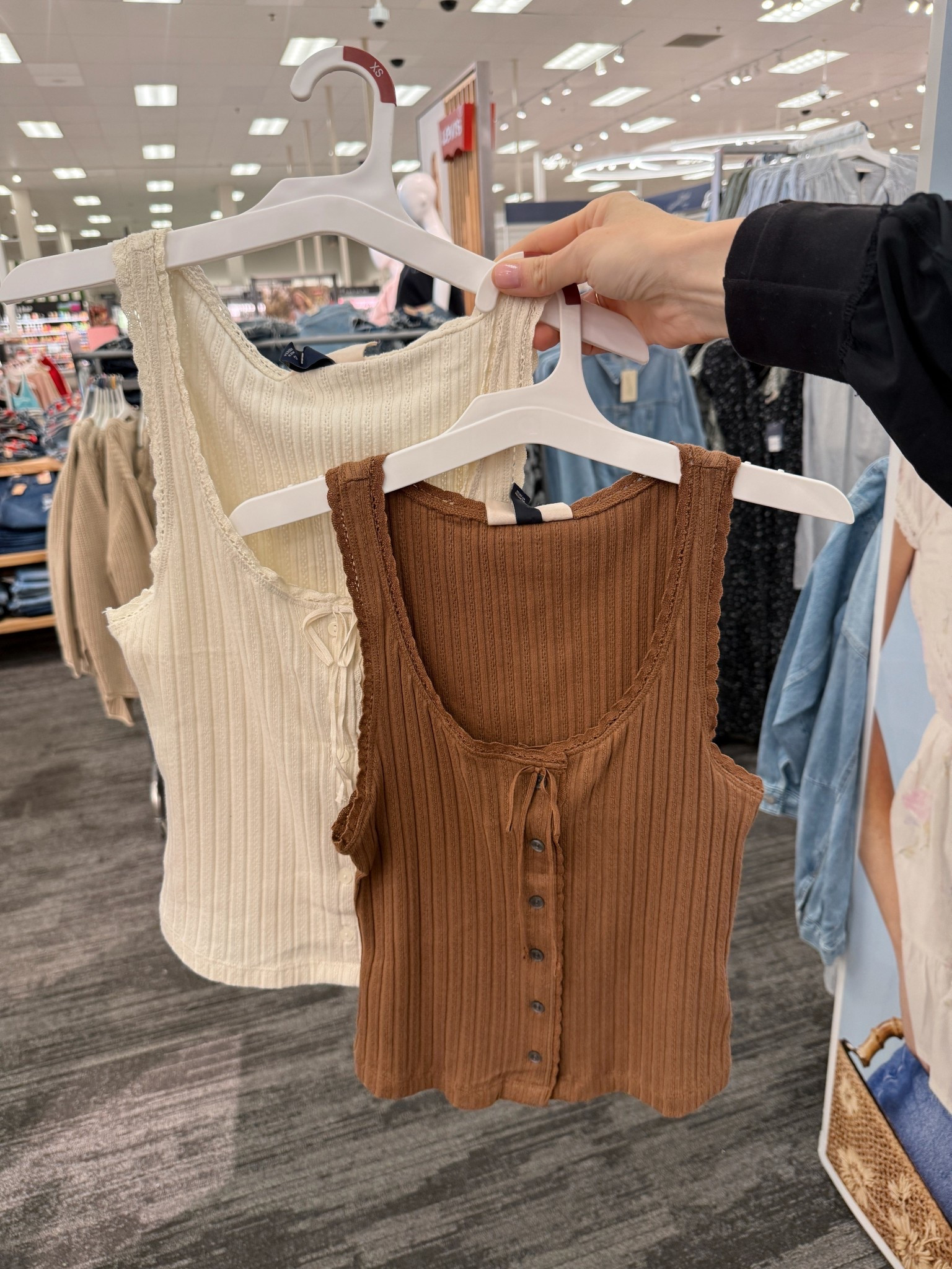 New tanks at target 

#LTKSeasonal #LTKSaleAlert #LTKootd