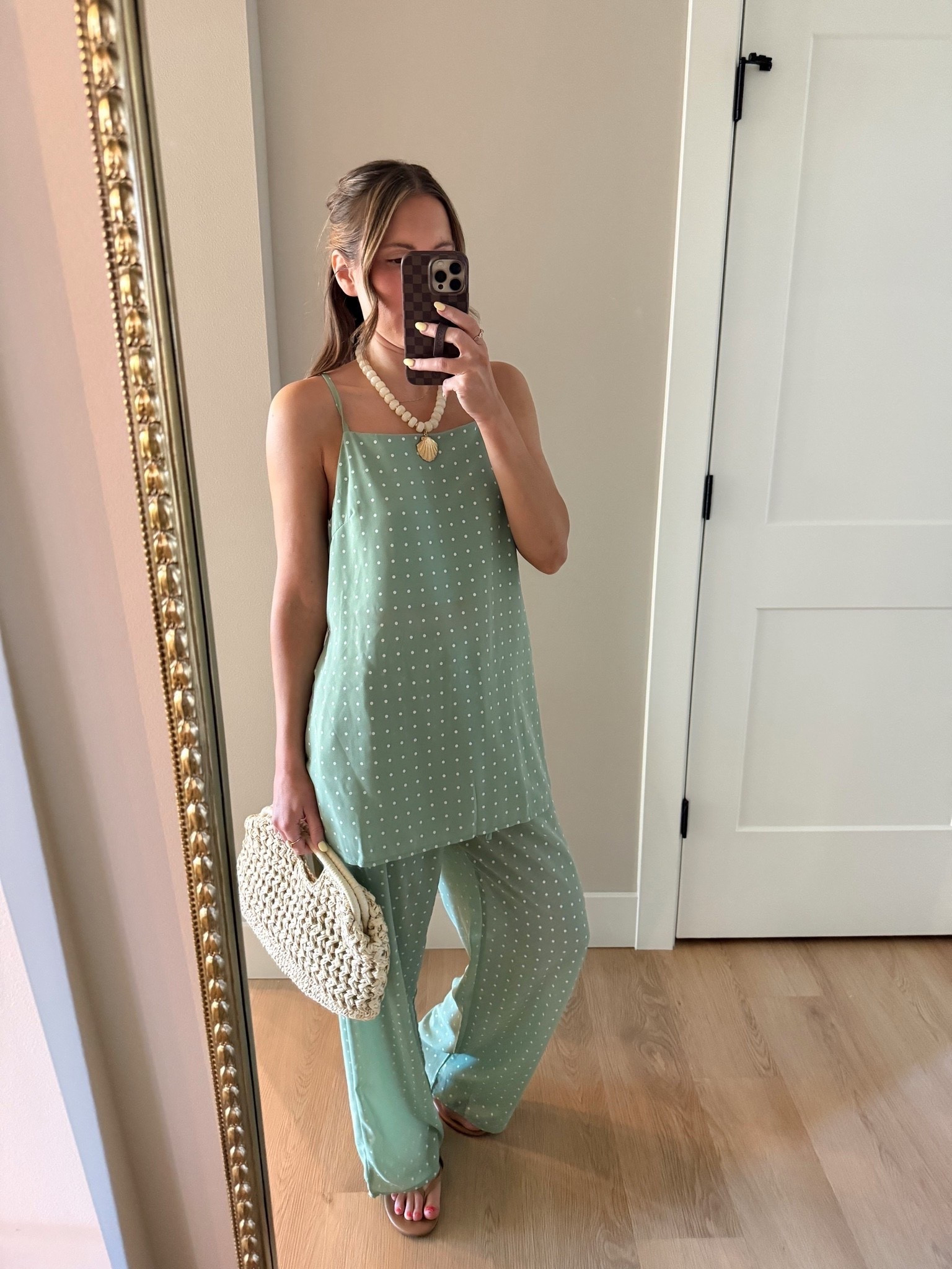 The cutest Amazon set! Lightweight and breezy with adjustable straps. It’s sheer but the top half is lined along with the bottoms. 
Wearing a size small

Summer style, matching set, vacation style, Amazon fashion, Amazon style

#LTKdayinmylife #LTKootd #LTKSeasonal
