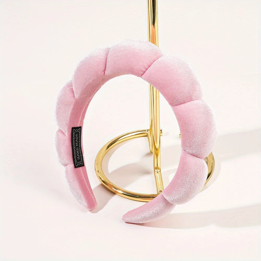 1pc Cloth Sponge Hairband Spa Wash Face Make Up Spa Headband Hair Accessory For Girls | Shop Now ... | Temu Affiliate Program