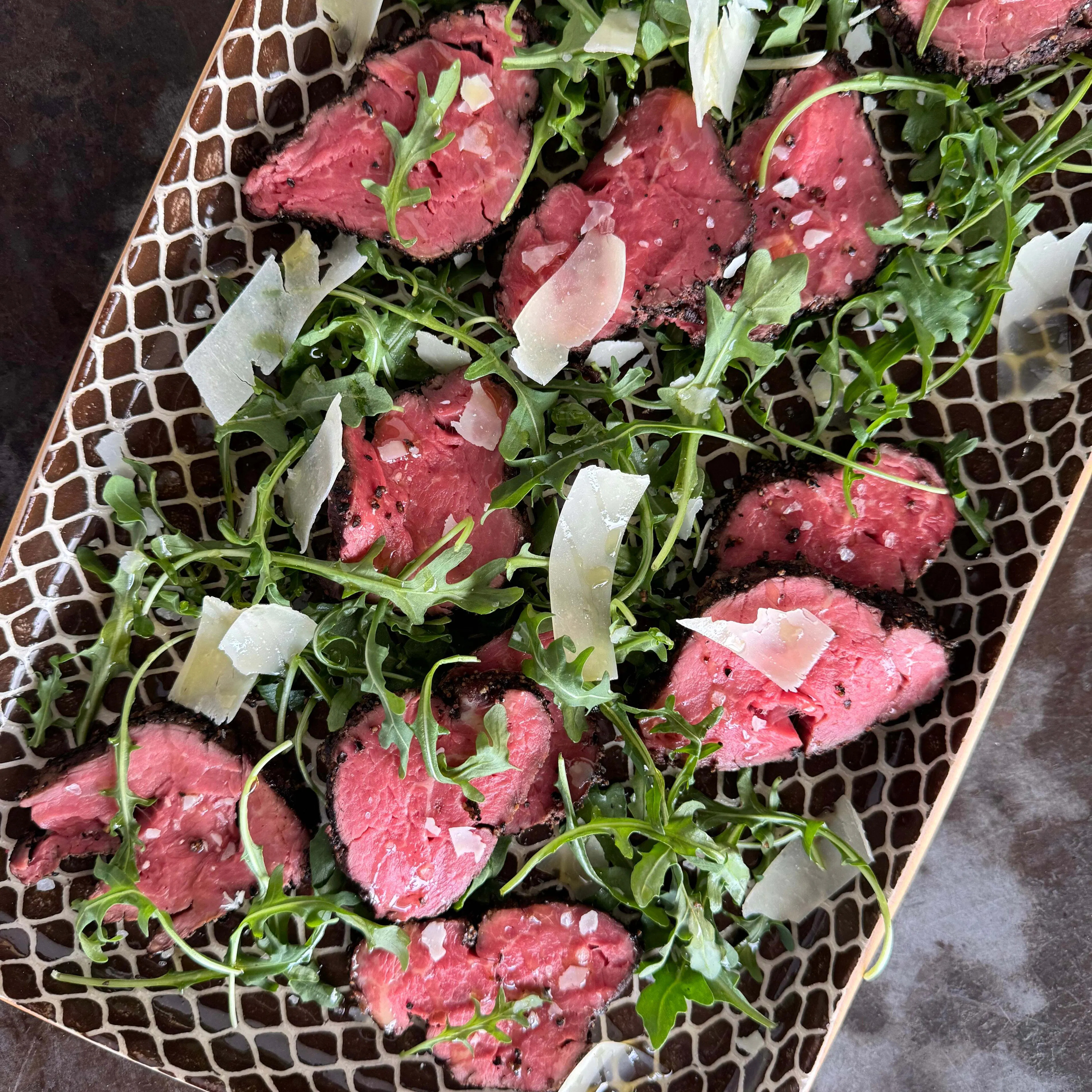 Mesquite Smoked Peppered Beef Tenderloin by Perini Ranch Steakhouse | Goldbelly | Goldbelly